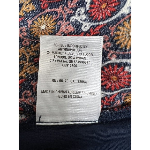 Anthropologie Vanessa Virginia Wanderlust Top LARGE Sleeveless Keyhole Neck - Picture 10 of 11